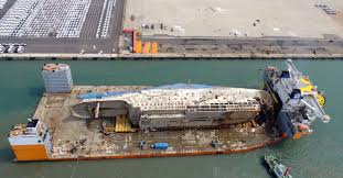 The heaviest ship of any kind, and with a laden draft of 24.6 m (81 ft), it was incapable. What Is The Largest Sunken Ship Ever To Be Successfully Raised And Refloated From The Ocean Floor To The Surface Fully Submerged Such As Titanic Not Partially Like Costa Concordia Or Seawise