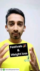 #Repost @swasthyawarriors with @let.repost , • • • • • •, 🎉 Festival  Feasting Made Fit! 🥗✨, Wondering how to indulge guilt-free? Here are some  tips to keep your weight-loss goals