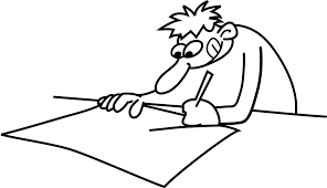 The secret to drawing a great cartoon lies in making these shapes resemble the subject as closely as you possibly can. Collection Of Free Thinking Drawing Cartoon Download Drawing Of Someone Drawing Clipart Full Size Clipart 5240840 Pinclipart