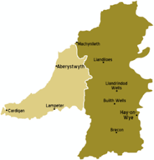 The city is situated in gwynedd in north west wales, near the beautiful waters of the menai strait. Mid Wales Travel Guide At Wikivoyage