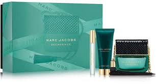 Since 2001, marc jacobs by marc jacobs has provided women with a fragrance that is perfect for those evening nights where you need a little something extra. 3 Pc Decadence Gift Set Irreverent Glamour Spirit Marc Jacobs Handbag Marc Jacobs Perfume Gift Sets