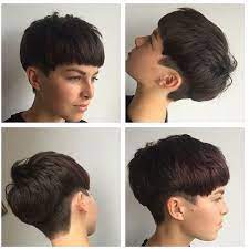 Tb Undercut Short Pixie Style With A Sharp Undercut Rcnq Rcnq Manchester Beautyhairstyles Styling Kurzes Haar Frisur Undercut Dicke Haare Manner