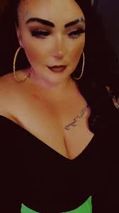 The Snow Rappergirl with Snow Tattoo