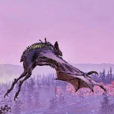 Justinspired Fallout On Instagram Not More Scorchbeast Shots Yep I M Afraid So Mythical Creatures Apocalypse Art Creature Design