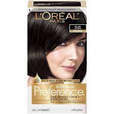 Sculp your hair color your own way. Amazon Com L Oreal Paris Superior Preference Fade Defying Shine Permanent Hair Color 3 Soft Black Pack Of 1 Hair Dye Chemical Hair Dyes Beauty