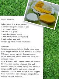 Sebenarnya tak susah pun nak masak pulut. Pulut Mangga Malay Food Asian Snacks Food