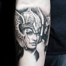 We have valkyrie tattoo ideas, designs, symbolism and we explain the meaning behind the tattoo. Top 57 Valkyrie Tattoo Ideas 2021 Inspiration Guide