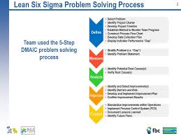 Six Sigma Dmaic Improvement Story Ppt Download