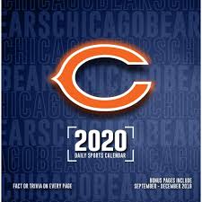 When did the bulls last win the championship? Chicago Bears Desk Calendar 2020 Walmart Com Walmart Com
