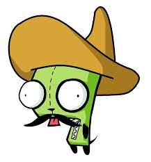 Mexican Gir Invader Zim Characters Cute Drawings Old Cartoons