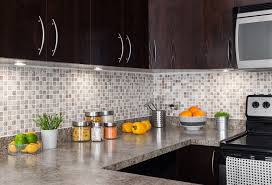 Looking to update the space . Choose A Backsplash To Match Your Stone Counter