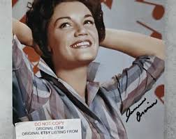 The Very Best of Connie Francis Record Album Hand Signed Autographed by  Connie Francis in Blue Sharpie W/ LOA