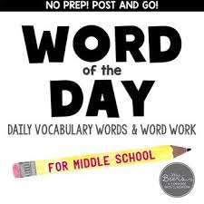 Quick Strategies For Student Engagement And Assessment Word Work Word Of The Day Daily Vocabulary Words