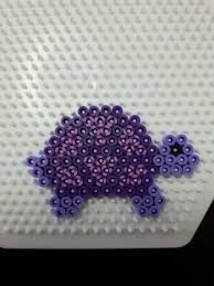 Hunderte von vorlagen als pdf zum herunterladen. Sechseck Schildkrote Lila Bugelperlen Hama Bugelperlen Basteln Bugelperlen