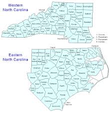 Register Of Deeds Directory North Carolina Counties Cities In North Carolina North Carolina Map