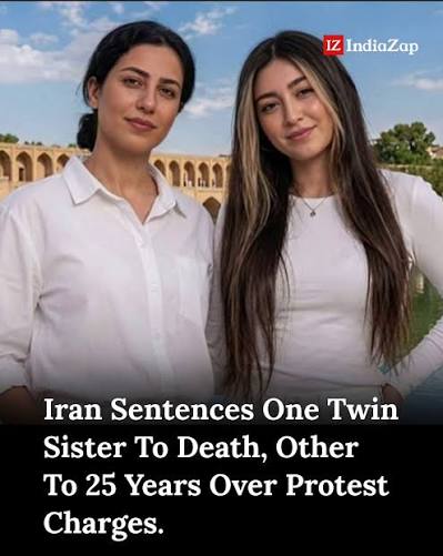 Two 19-year-old twin sisters in Iran are facing harsh punishment over their alleged role in anti-government protests earlier this year. Taraneh Rahimi has been sentenced to death, while her sister Romina Rahimi