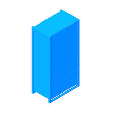 Inside it has two shelves ( adjustable positions ) an. Ikea Trysil Four Drawer Wardrobe Dimensions Drawings Dimensions Com