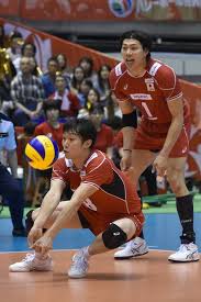 Japan still remain the only asian team to have won an olympic medal in men's volleyball. Masahiro Yanagida Photostream Japan Volleyball Team Volleyball Poses Pose Reference