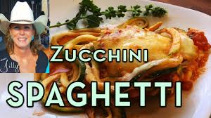 Zucchini pommodoro 11.25 farm fresh zucchini fed through our spiral slicer to create long corkscrews of zucchini; Zucchini Spaghetti Recipe Zucchini Pasta Made With A Spiralizer Youtube