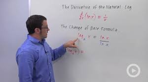 This allows us to rewrite a logarithm in base in terms of logarithms in any base. Derivatives Of Logarithmic Functions Problem 3 Calculus Video By Brightstorm