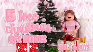 Maybe you would like to learn more about one of these? 5 Free Christmas Roblox Gfx Intros Girls Boys Youtube