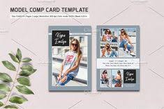 In my video i take you through what needs to be on the card, how to choose (or take) the photos to go on it and what to do with it once you have it. 83 Modeling Comp Card Ideas Model Comp Card Model Card Template