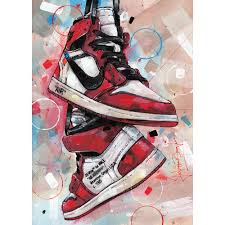 Off White X Air Jordan 1 Chicago Nike Art Chicago Print Air Jordans