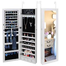 Make the most of your space with a new jewelry armoire. Top 10 Flora Wall Mounted Jewelry Armoires With Mirror Alternatives