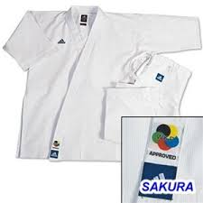Uniforms Item Uni 4022 A1 Karate Uniform Adidas Karate Champion Kata Gi Heavy Weight White Only Class Sak 01