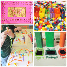 Pushing toothpicks i just love easy fine motor activities! Fine Motor Activities For Kids 35 Simple Ideas