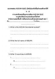 Ask questions and get answers from people sharing their experience with ozempic. Asean Quiz Esl Worksheet By Fonwatpaprajao