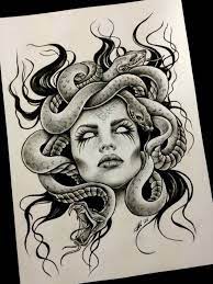 Embedded Image Medusa Tattoo Design Sketch Tattoo Design Mythology Tattoos