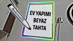 Merhaba bu videoda 5 dakikada beyaz tahta (white board) yaptım. Diy Basit Beyaz Tahta Yapimi Youtube