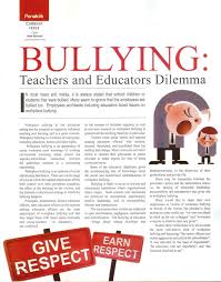 Workplace bullying is gaining recognition as a serious public health issue. Bullying Teachers And Educators Dilemma Kheru2006 Livejournal