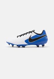 Nike Performance Tiempo Legend 8 Academy Fg Mg Moulded Stud Football Boots White Black Hyper Royal Metallic Silver White Zalando Co Uk