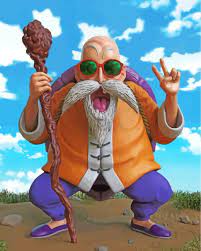 Roshi Dragon Ball Z Paint By Numbers - Paint By Numbers