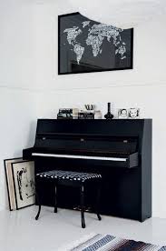 Une Maison De Campagne En Noir Et Blanc Planete Deco A Homes World Decoration D Une Petite Piece Maison Noire Deco Salon Blanc