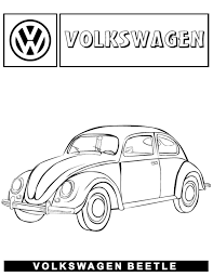 Pin By Daphne Andco On Kids Fun Ideas Volkswagen Beetle Volkswagen Cars Coloring Pages