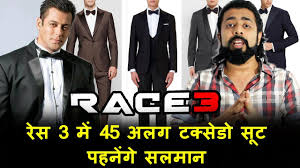 Salman Khan To Wear 45 Tuxedo Suit In Race 3 Youtube We provide different colored coat suits in dehradun, panipat long coat suits are the best for the cocktail party. salman khan to wear 45 tuxedo suit in race 3