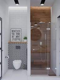 An en suite bathroom is the ultimate at home luxury. If You Have A Super Small Bathroom Trying To Make Everything Fit In The Available Space Is Like Small Bathroom Makeover Modern Bathroom Design Modern Bathroom