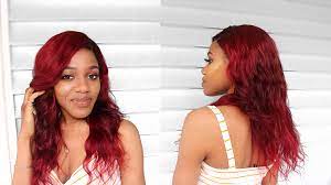 Hair color kit with burgundy or violet red shades is suitable for dyeing at home. How To Dye Your Hair Burgundy Red From Black Without Bleach At Home Burgundy Hair Dye Black Hair Red Black Hair Dye