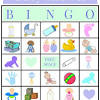 I hope you enjoy these free baby bingo cards for the next baby shower party you throw! 1