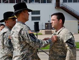Lt. Col. Henry Perry (second from right), commander