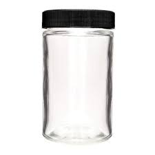 10 oz matte white cali jar w/lid. 10oz Glass Jar With Lid Available In Black Or White Lid 36 Count Mjwholesale Com