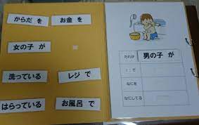 自立課題１４４ 構文 キッズアクティビティー 構文 幼児の学習活動