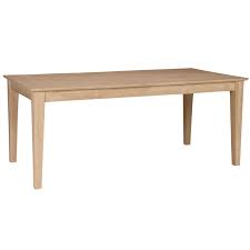 The Large Shaker Dining Tables Is 84 Long And 40 Wide Dining Table Dining Table With Bench Rectangular Dining Table