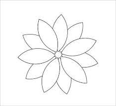Pin On Flower Petal Template