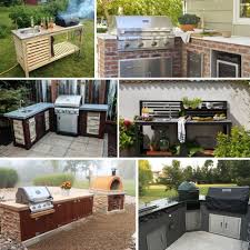 diy outdoor kitchen ideas you can build
