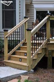 We use stairs all the time, and often don't give them a second thought. Deck Step Railing Deck Stair Railings Decks Com Outdoor Stair Railing Deck Stair Railing Outdoor Handrail