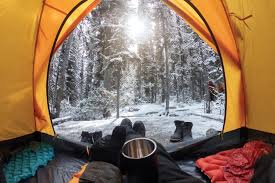 Each of the six rustic cabins has a deck for outside eating with a. Yes You Can Go Winter Camping In Minnesota Explore Minnesota
